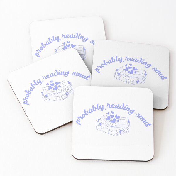 Item preview, Probably Reading Smut Hearts & Books Blue designed and sold by Mollysb428.