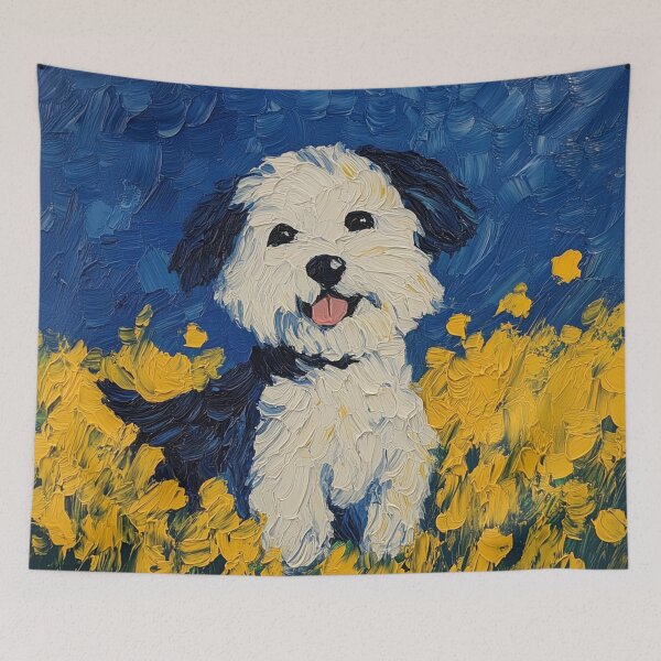 Item preview, Havanese | Post-impressionist painting style designed and sold by ComicsFactory.