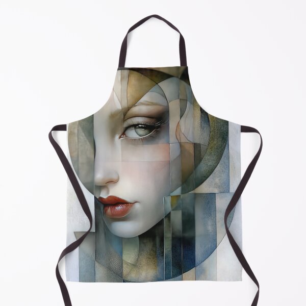 Item preview, Glimmering Facets: A Portrait in Geometric Light designed and sold by bloorose.