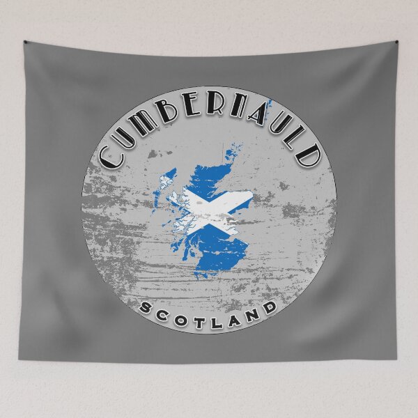 Item preview, Cumbernauld Scotland Flag Worn designed and sold by World Designs.