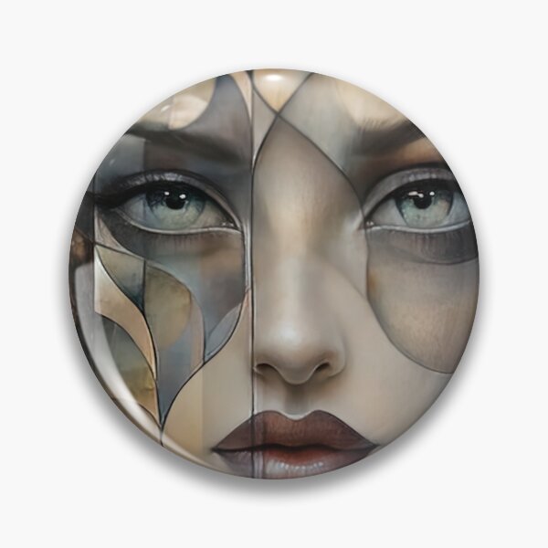 Item preview, Fragmented Gaze: A Portrait in Abstract Reflections designed and sold by bloorose.