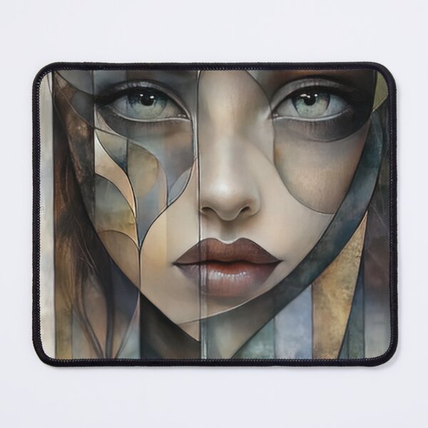 Item preview, Fragmented Gaze: A Portrait in Abstract Reflections designed and sold by bloorose.