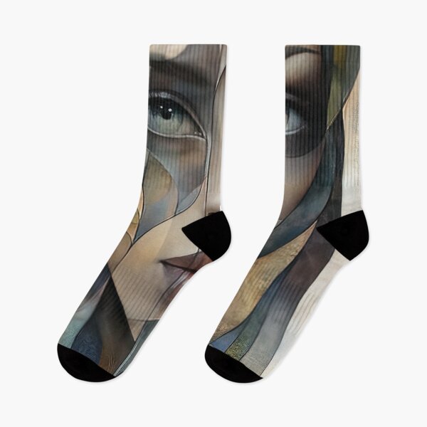 Item preview, Fragmented Gaze: A Portrait in Abstract Reflections designed and sold by bloorose.