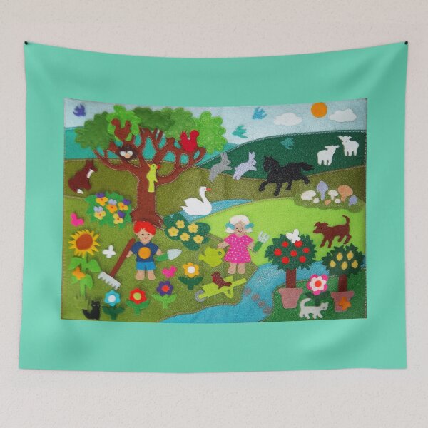 Item preview, Country Garden designed and sold by Foxloxart.