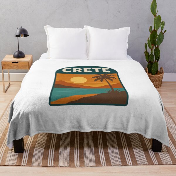 Item preview, Costa retro de Creta: estética minimalista al atardecer designed and sold by ALITOPRINCE.