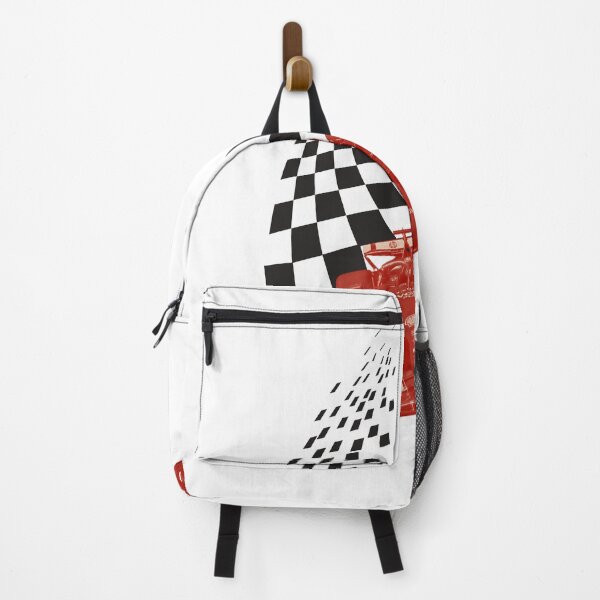 Item preview, F1 ferrari checkered flag merch designed and sold by MAISONDEPODIUM.
