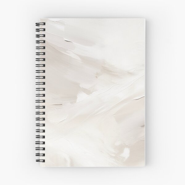 Item preview, Neutral Abstract Art Print 3, Modern Art, Beige and White Brushstrokes Art by Synplus designed and sold by synplus.