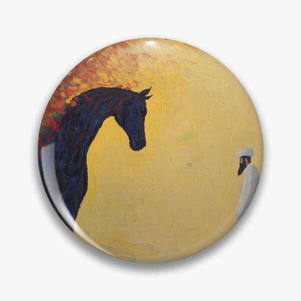 Item preview, Hazrat Ali | Post-impressionist painting style designed and sold by ComicsFactory.