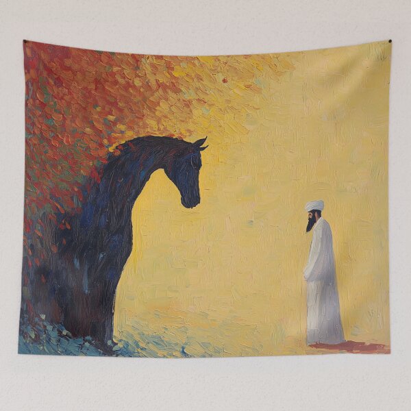 Item preview, Hazrat Ali | Post-impressionist painting style designed and sold by ComicsFactory.