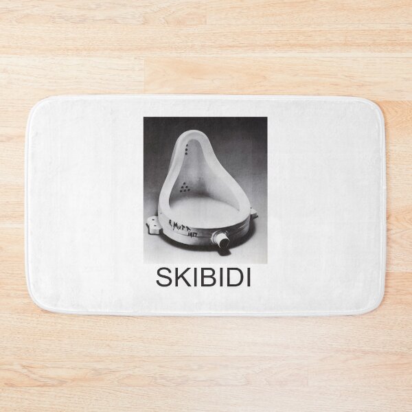 Item preview, SKIBIDI TOILET ART MEME Marcel Duchamp Fountain designed and sold by ArtyMaster.