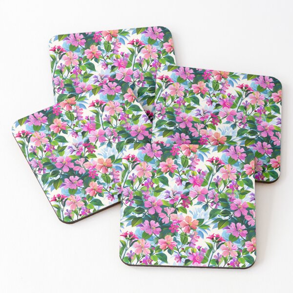 Item preview, Elegant Oleander Floral Pattern designed and sold by Canvas-Whispers.