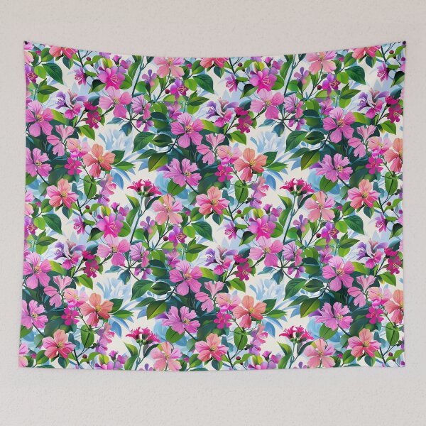 Item preview, Elegant Oleander Floral Pattern designed and sold by Canvas-Whispers.