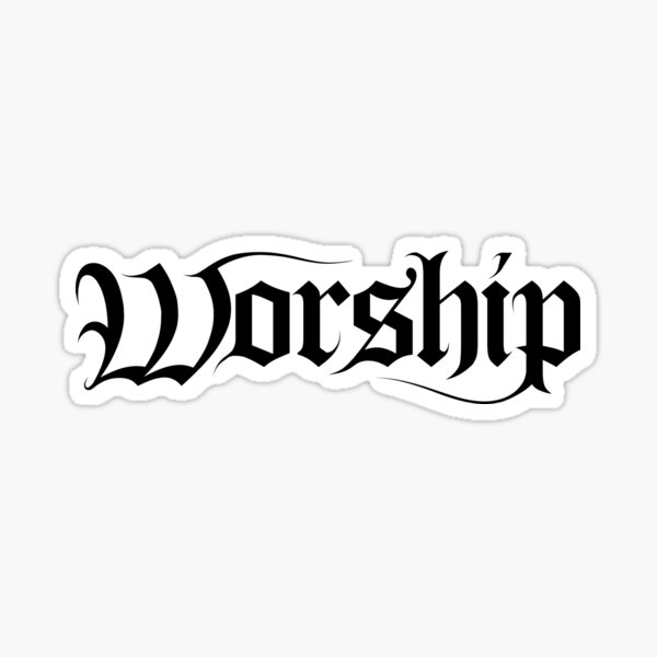 Item preview, Worship designed and sold by Crossroads-Art.