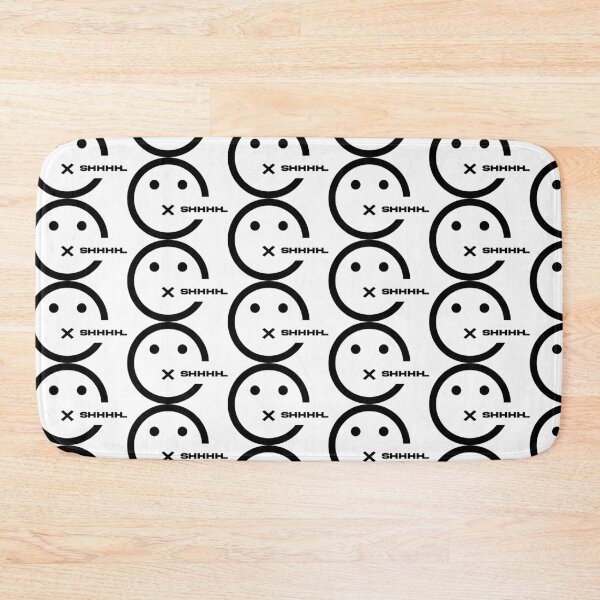 Item preview, SHHHH Face – Minimalist Silent Emoji Glitch Art designed and sold by IHPdesign.