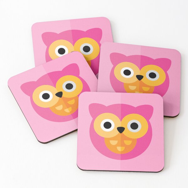 Item preview, Awesome Audrey - Pink Baby Owls designed and sold by Daisy Beatrice.