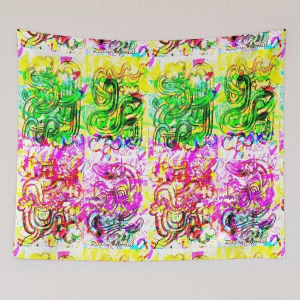 Item preview, Clouds, tongues and rainbows  2025 designed and sold by Diego Manuel Rodriguez.