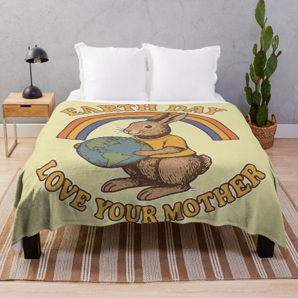 Item preview, Earth Day Love Your Mother Bunny designed and sold by zzz888.
