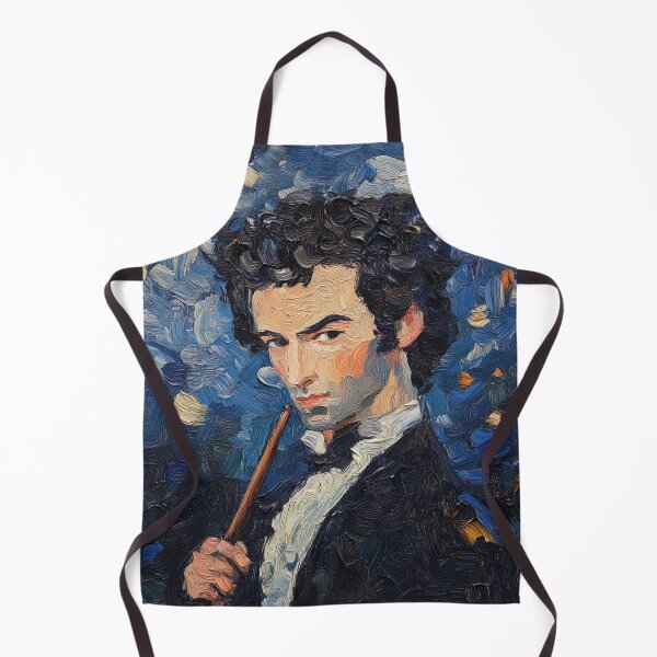 Item preview, Hector Berlioz | Post-impressionist painting style designed and sold by ComicsFactory.