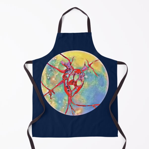 Item preview, Heart lines in front of cosmic sphere designed and sold by Vision Illustrated.