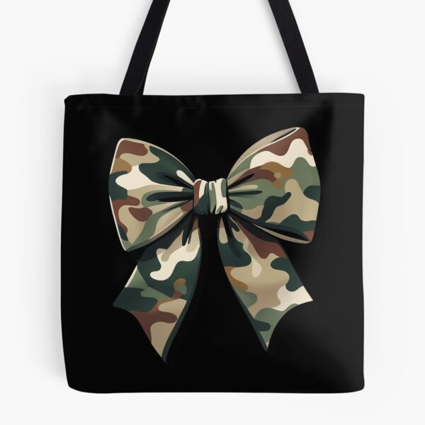 Item preview, Camouflage Old Camo Bow Camo Coquette Bow Hunting Women Girl designed and sold by Dabbing Turtle Designs.