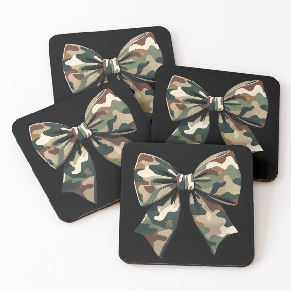 Item preview, Camouflage Old Camo Bow Camo Coquette Bow Hunting Women Girl designed and sold by Dabbing Turtle Designs.