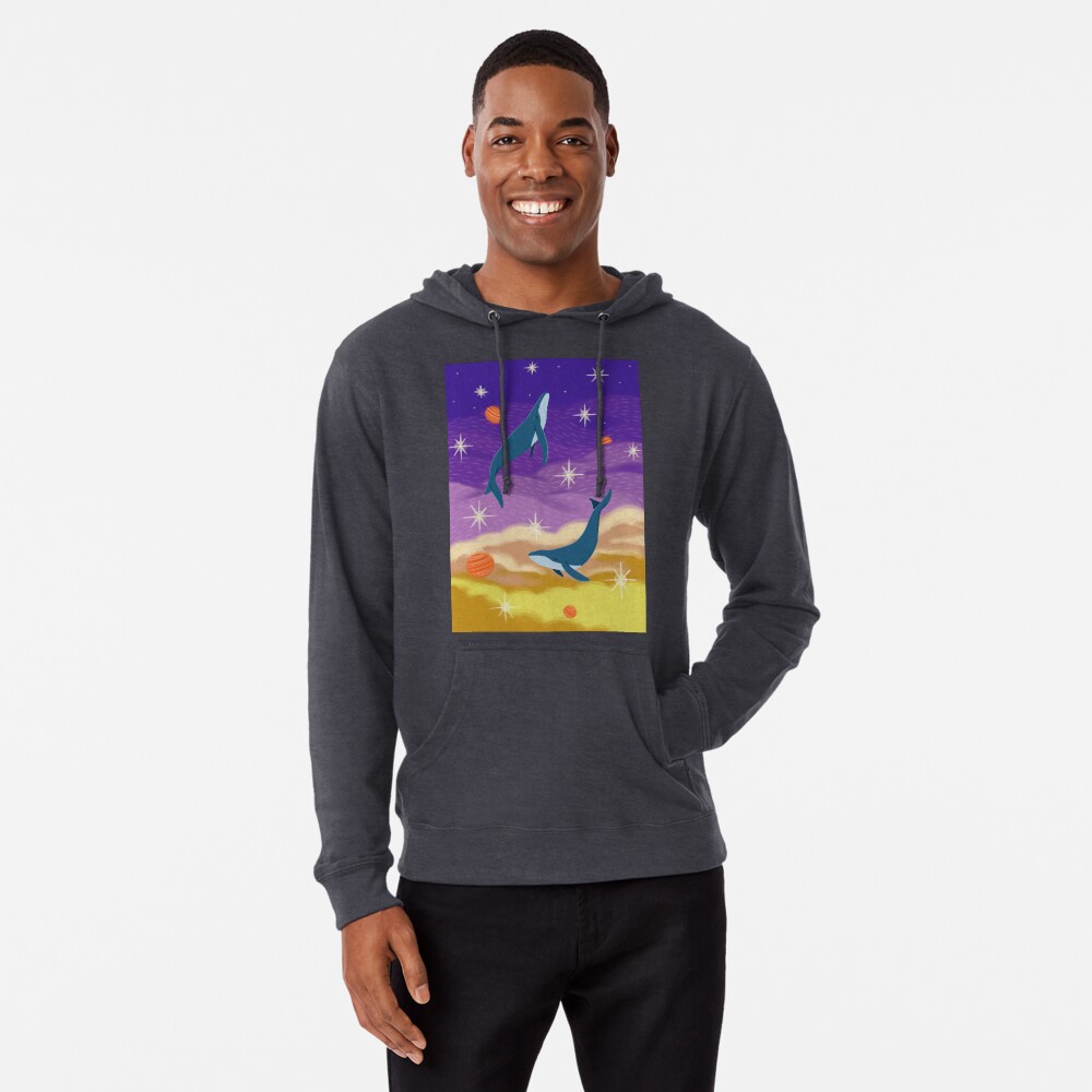 Vista previa del artículo con la obra «Sudadera ligera con capucha», diseñado y vendido por doctahdisco.