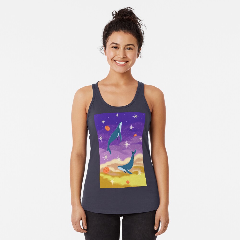 Vista previa del artículo con la obra «Camiseta con espalda nadadora», diseñado y vendido por doctahdisco.