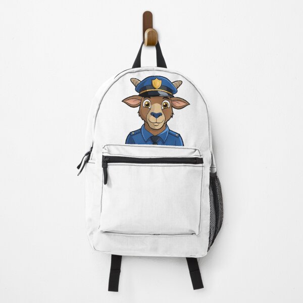 Item preview, Head of a goat in a police uniform. designed and sold by GregorySmithRed.