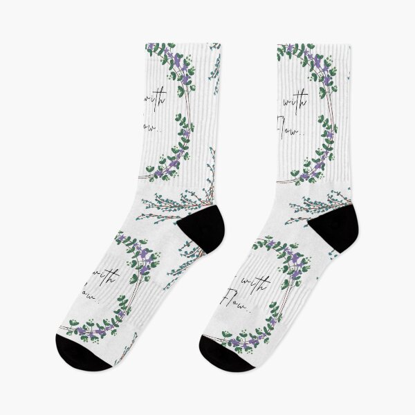 Item preview, Purple & Beautiful Grow with the Flow Logo designed and sold by OpalBlossom.