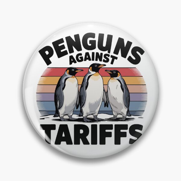 Item preview, Penguins Against Tariffs designed and sold by jkrphoto.