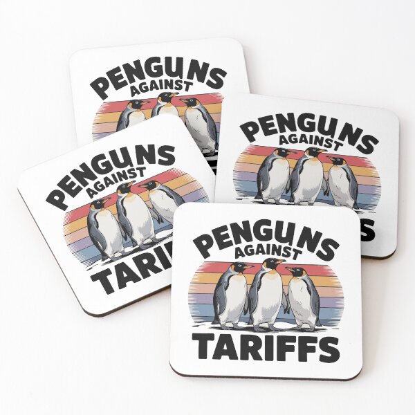 Item preview, Penguins Against Tariffs designed and sold by jkrphoto.