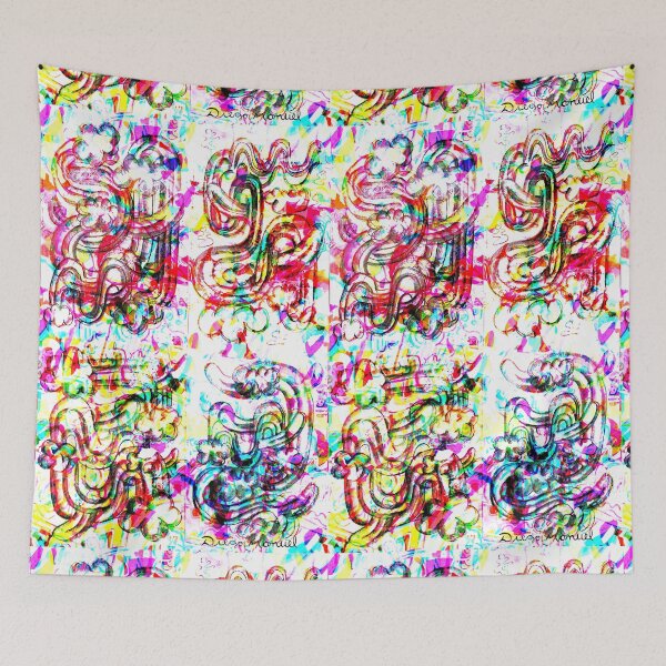 Item preview, Clouds, tongues and rainbows  2025 designed and sold by Diego Manuel Rodriguez.