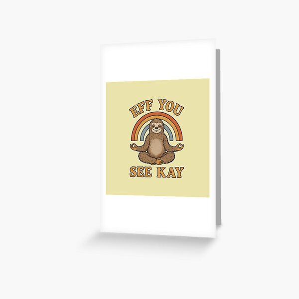 Item preview, Chill Sloth Attitude designed and sold by zzz888.