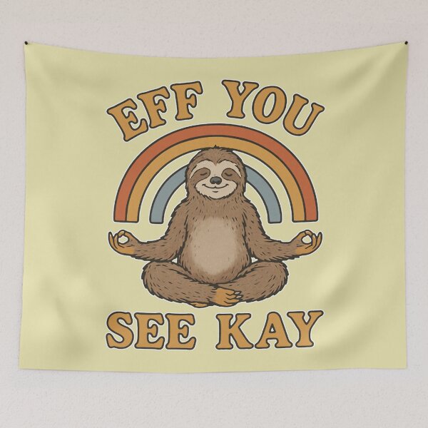 Item preview, Chill Sloth Attitude designed and sold by zzz888.