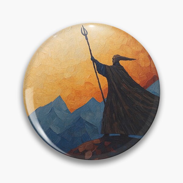 Item preview, Heimdall | Post-impressionist painting style designed and sold by ComicsFactory.