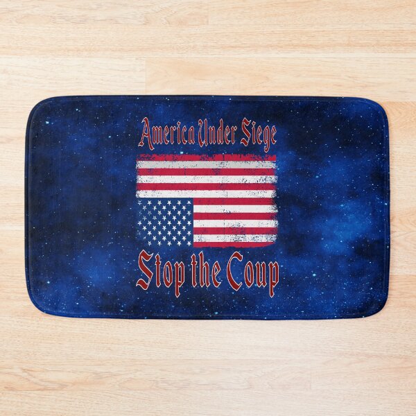 Item preview, Stop the Coup American under Siege Upside Down Flag designed and sold by MysticOzzy.