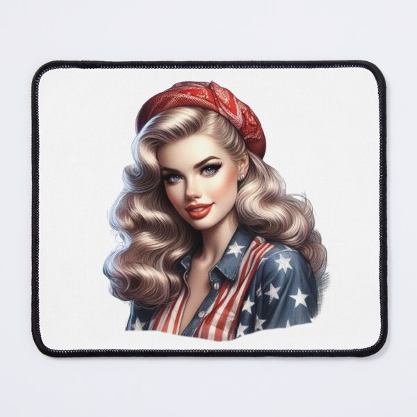 Item preview, "Retro Glamour: Charm and Audacity of Pin-Ups” designed and sold by CHRIST5000.
