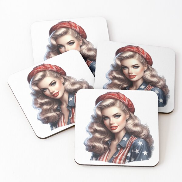Item preview, "Retro Glamour: Charm and Audacity of Pin-Ups” designed and sold by CHRIST5000.