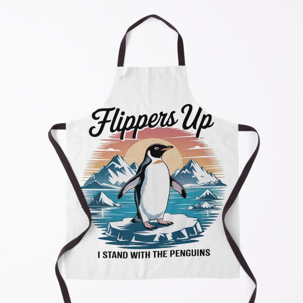 Item preview, Flippers Up I Stand with the Penguins designed and sold by jkrphoto.