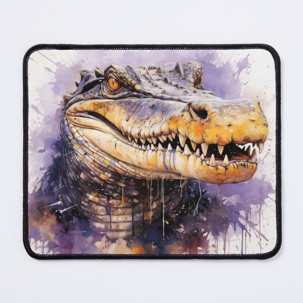 Item preview, alligator painting designed and sold by GeauxTigs225.