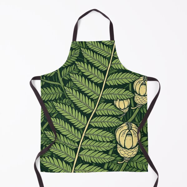 Item preview, Fern Fronds and Fiddleheads – Vintage Block Print designed and sold by Planthem.