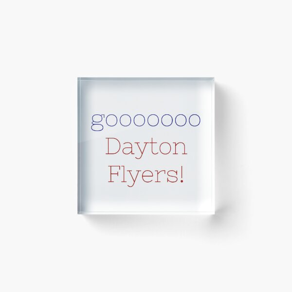 Item preview, UD Flyers, Dayton, Ohio, red and blue, college, university of dayton designed and sold by CleverlyInspired.