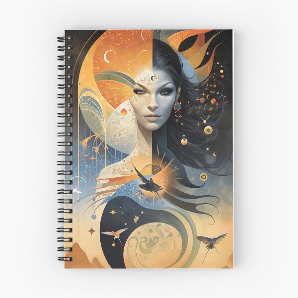 Item preview, Celestial Duality: The Whispers of Sun and Moon designed and sold by bloorose.