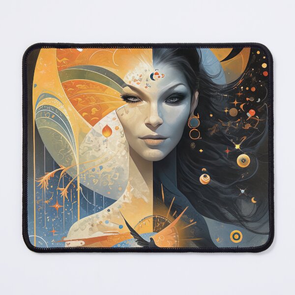 Item preview, Celestial Duality: The Whispers of Sun and Moon designed and sold by bloorose.