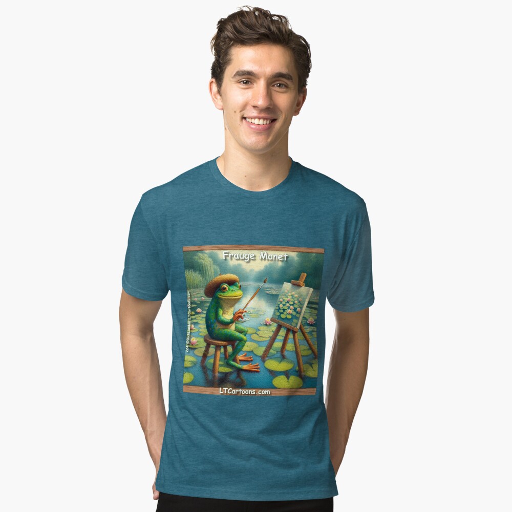 Item preview, Tri-blend T-Shirt designed and sold by ltcartoons.