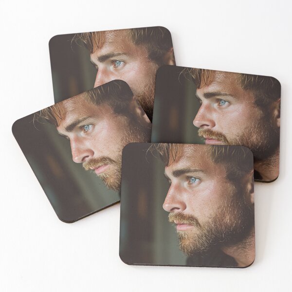 Item preview, Head Portrait - Blue Eyes Sexy Beard designed and sold by ChanningsPinups.