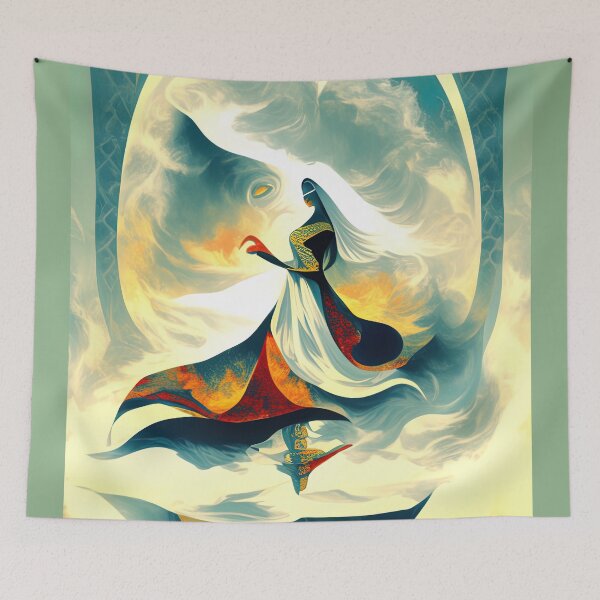 Item preview, Whirling Ascendancy: The Ethereal Dance of Soul's Journey designed and sold by bloorose.