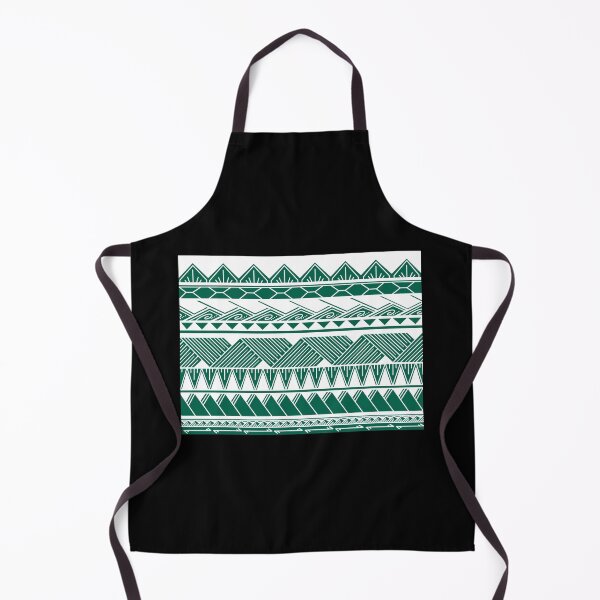 Item preview, White and Green Tribal Pattern designed and sold by Steeb757.
