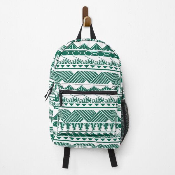 Item preview, White and Green Tribal Pattern designed and sold by Steeb757.