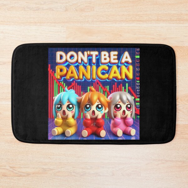 Item preview, "Don't Be a Panican - Chibi Traders Trio" designed and sold by MySheetMusicArt.
